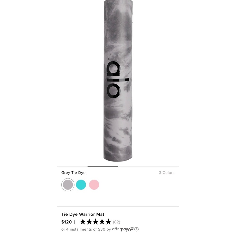 Alo Tie Dye Warrior Yoga Mat